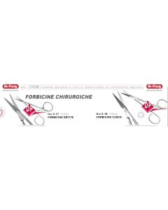 Forbicne Chirurgiche IRIS Hu Friedy 11,5cm   Dritte  S17 o  Curve S18