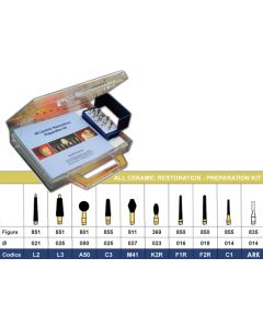 ALL CERAMIC CROWN RESTORATIONS  STRAUSS – KIT DI PREPARAZIONE (DEI)