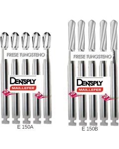 Frese Maillefer Carburo di Tungsteno RA contrangolo Figura 150A e 150B  Pera 5pz