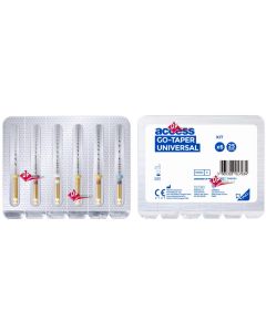 GO-TAPER UNIVERSAL Ni-Ti strumenti (Tipo Protaper Universal) STERILI BLISTERATI (Prezzo da scontare)