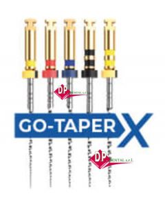 GO-TAPER  X   strumenti Ni-Ti (Tipo Protaper Next) 6pz