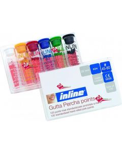 Coni di gutta percha INLINE IP 49  120pz