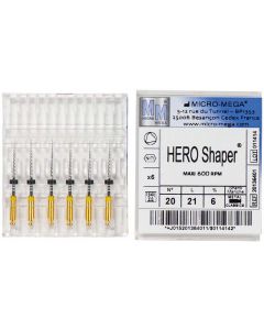 Hero Shaper   25mm Strumenti NI TI rotanti