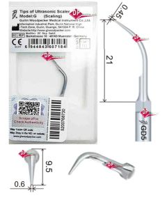 Inserti compatibili SATELEC® / EMS®  Woodpecker ORIGINALI  GD5/G5    *(1pz)*