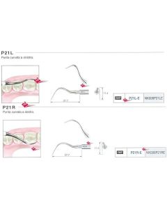 Punte Inserti VARIOS PERIO P21L-E - P21R-E NSK per EMS