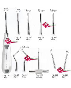 Leve per estrazione Asa Dental 1pz
