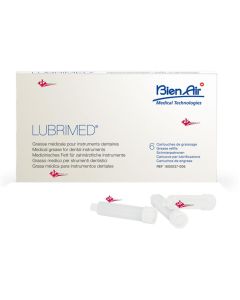 Lubrimed - grasso medicale per Turbine Bien Air 6 Cartucce