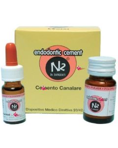 N2  Universal  Endodontic Cement   Liq. 6gr. + Polv. 10gr.Ghimas