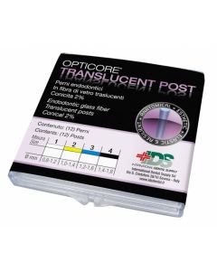 OPTICORE POST TRANSLUCENT con. 2%   12 pz