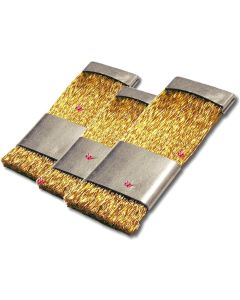 Pennellessa - Nettafrese ottone piatta 3pz