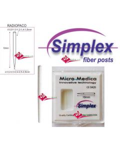 Perni in Fibra Simplex fiber posts  10pz Micromedica