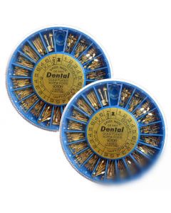 PERNI KIT VITI  DORATE   60 - 120 o 240pz NORDIN