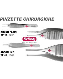 PINZETTA CHIRURGICA HU-FRIEDY . ADSON TP42  - TP41