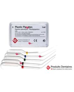  Micro PIPETTE PER MEDICAMENTI "PD"   0,3ml o 1ml in plastica conf. 5pz 