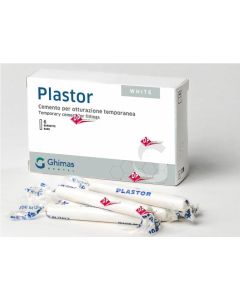 Plastor Ghimas 6 barrette Bianco - Avorio - Rosa 50gr.