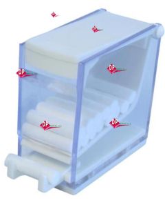  Porta rulli salivari DISPENSER RULLI COTONE BIANCO a PRESSIONE tipo (Roll - o- Mat)