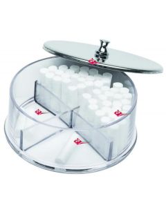 DISTRIBUTORE RULLI SALIVARI 4 SCOMPARTI 1pz 