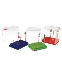 Portafrese Base in SILICONE AUTOCLAVABILE  35 Fori UNIVERSALI FG/HP/RA