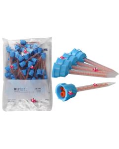 Puntali miscelatori Blu GARANT PROTEMP 71453 4:1 e 10:1 a punta Spir. Rossa 50pz 3M