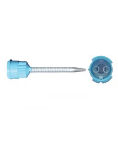 Cannule Puntali miscelatori 50pz Azzurri a Punta 64,4mm x Axia Cem; one-q-cem; structur