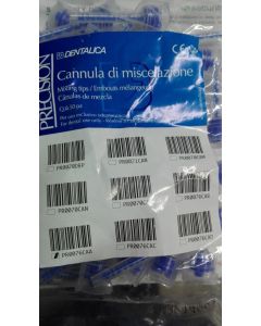Puntali  Cannule miscelatori Mix tip AZZURRI PRECISION - trasparenti-