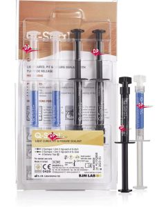 Q-SEAL BJM - Kit: 2 sir.da 1,2 ml cad., 2 sir.di Q-Etch da 1,2 ml, 8 puntali applicatori 25 G 