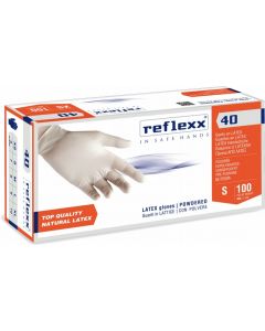 Guanti REFLEXX R40 Lattice Con Polvere  100pz