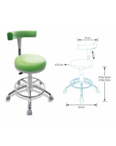 SGABELLO prestazionale, ergonomico e confortevole  S5 e S8  Vans