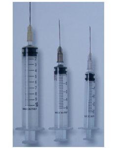 Siringhe monouso  Sterile con ago 2,5-5-10 ml 100pz