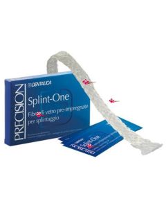 Splint One  fibre pre-impregnate per splintaggio  3 Strip da  8,5cm  Precision