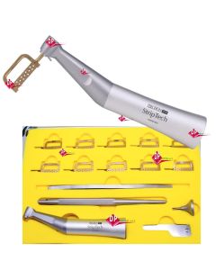 StripTech  PRECISION Kit Stripping per interprossimali completo di c.a. anello verde 4:1