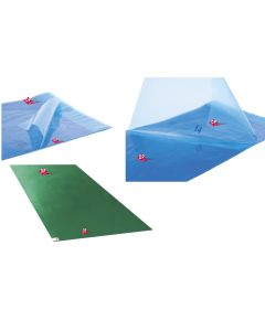 TAPPETINO DECONTAMINANTE AZZURRO - VERDE  4 pz. x 30 fogli