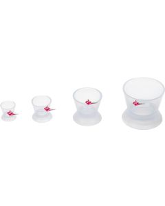 Tazzine al Silicone trasparenti Mignon  5-15-25-65 ml