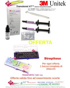 Transbond™ XT Kit  3M Unitek + Attacchi Brackets in OMAGGIO 