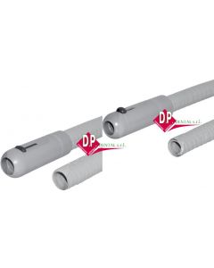 Tubo di aspirazione  liscio compat. Cattani 1,8mt ø 11e ø 17.5mm completo di Terminale 