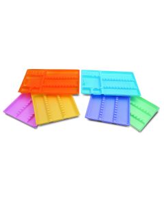 Vassoi monouso  ZIGRINATO 400pz Colorati 