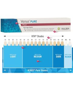 Venus Pure Pearl  Medium - Light -Dark o Bleach Siringa 3gr.