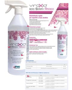 Viroxid® SD10 Spray Rapido   flaconi da 1 litro - pronto all'uso