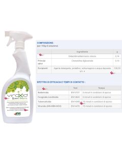 Viroxid® Spray Pronto   flaconi da  750 ml - pronto all'uso
