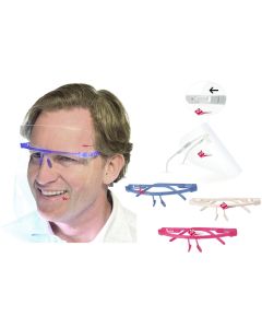 Visiera Protettiva tipo  HEVRY SAFE  con 6 Schermi WESTPOINT o Ricambi