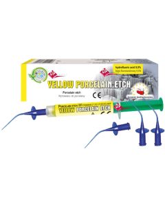 YELLOW PORCELAIN ETCH SIR. 2ML CERKAMED (Acido idrofluoridrico)