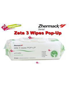 ZETA 3 Fazzolettini Salviette POP-UP Zhermack 100pz  *OFFERTA* Scadenza 12/25 