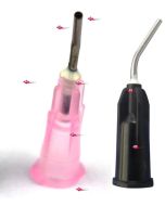 Aghi, puntali, applicatori Neri Flow o ROSA Sottofondi 100pz