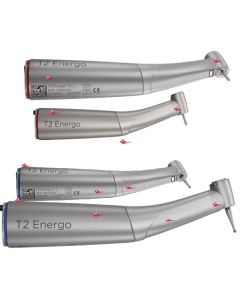 Contrangolo T2 Energo DENTSPLY SIRONA 1:1 Blu e 1:5 Rosso