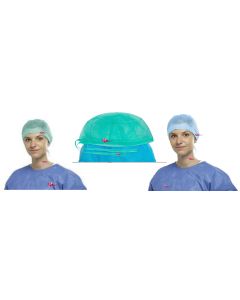 CUFFIA CON LACCI POSTERIORE 100PZ EURONDA-ALLE