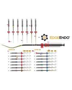  EDGE X7 UTOPIA Strumenti NiTi FireWire  EDGENDO  6 PZ 