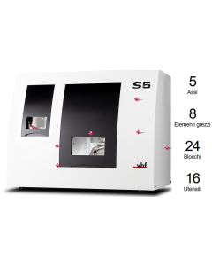 Fresatore Dentale a 5 assi  Esse 5 VHF