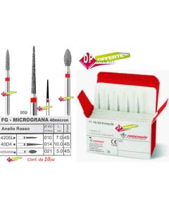 Frese Diamantate COMPOSHAPE  INTENSIV  Anello Rosso PROMO PACK