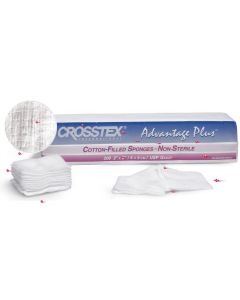 GARZE CROSSTEX COTONE  5x5cm 200pz   art. ENACC