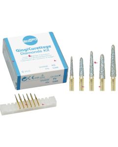 Frese Diamantate GINGI-CURETTAGE KIT SHOFU C200 6pz.